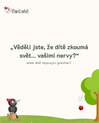 Každé házení hračky na zem je vlastně malý vědecký experiment 🔬 – dítě zkoumá, co se stane, když něco pustí, a učí se o...